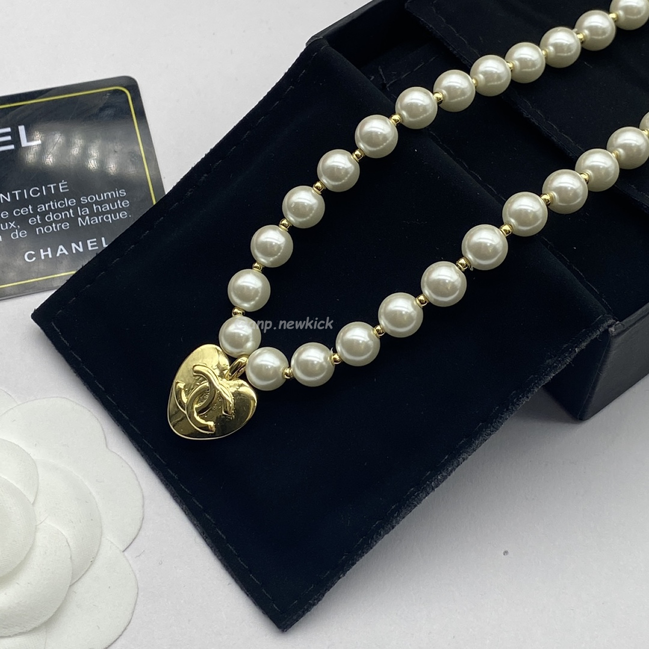 Chanel Pre Owned Cc Diamond Pendant Necklace (9) - www.newkick.vip